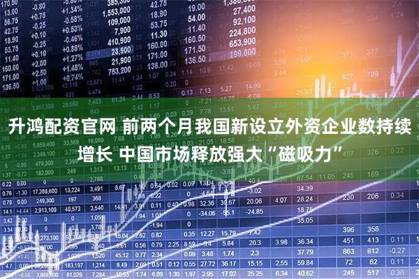 升鸿配资官网 前两个月我国新设立外资企业数持续增长 中国市场释放强大“磁吸力”