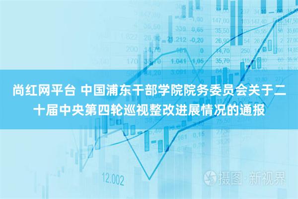 尚红网平台 中国浦东干部学院院务委员会关于二十届中央第四轮巡视整改进展情况的通报